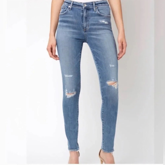 Agolde the Sophie distressed jeans - Picture 1 of 13